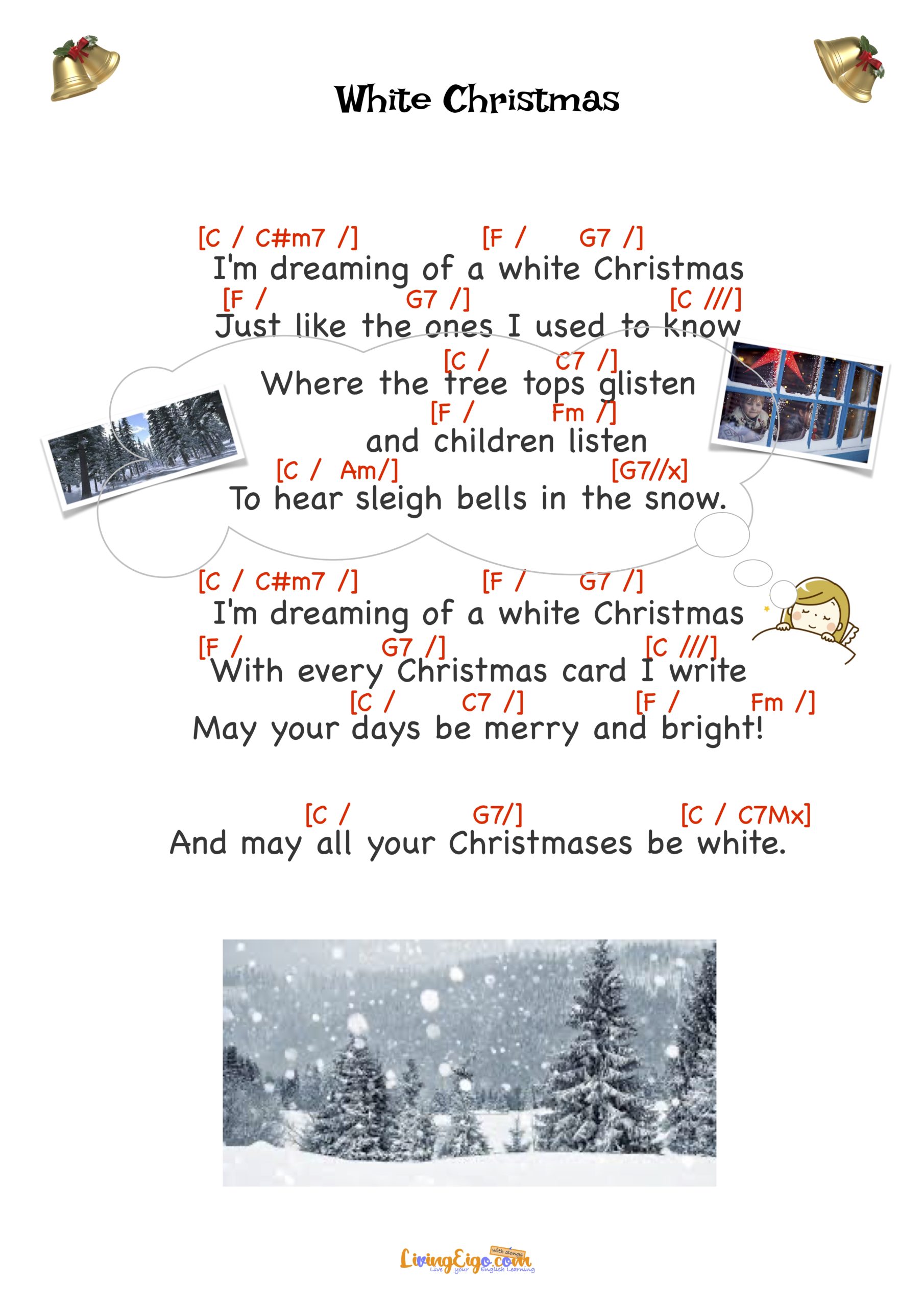 White Christmas LE with Songs P. 1
